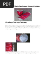 Download InstrumenMusikTradisionalSulawesiSelatanbyATLOWSN137854128 doc pdf