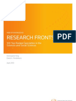 Research Fronts 2013