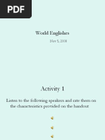 World Englishes