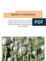 Opiods in Anesthesia