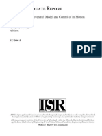 Ndergraduate Eport: Construction of A Hovercraft Model and Control of Its Motion