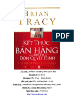 Ket Thuc Ban Hang - Don Quyet Dinh - Brian Tracy