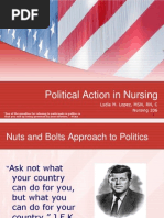 Political Action in Nursing