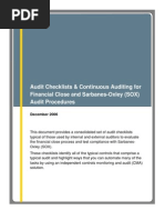 Audit Checklists PDF