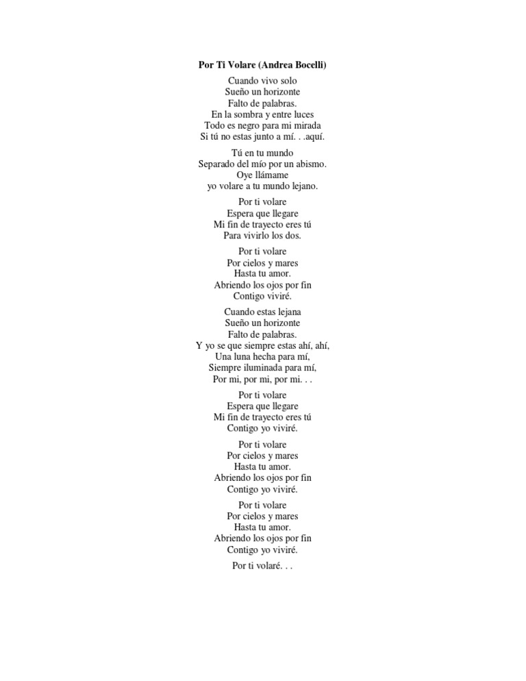 Volare Lyrics