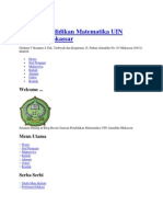 Jurusan Pendidikan Matematika UIN Alauddin Makassar