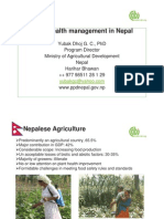 Plantwise Nepal, The NPPO Experience