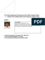 The Seal-Designing Principle and The Gland Gasket Seals PDF
