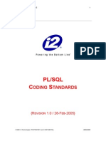 I2 PLSQL Coding Standards