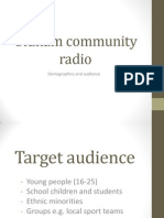 Oldham Community Radio Presentation