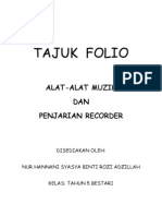 Asas Bermain Rekoder | PDF