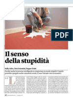 Il senso della stupidità