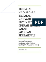 Download Berbagai Macam Cara Instalasi Software Untuk Sistem Operasi Server Dalam Jaringan Berbasis CLI by aditia zaman SN137924628 doc pdf