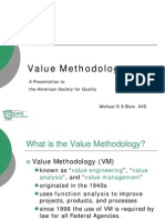 Value Methodology