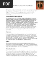 Do absolutismo à Assembleia Constituinte