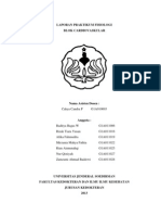 Laporan Praktikum Fisiologi