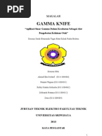 Download Makalah Fisika Modern-Gamma Knife Aplikasi Sinar Gamma Dalam Kesehatan Sebagai Alat Pengobatan Kelainan Otak by Pranata Wiguna SN137926095 doc pdf
