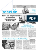 Juventud Rebelde 24 de Octubre 2009