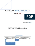 Access of Paso Neo Ext