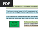 Carro Despesas Medias Mensais Prof Elisson de Andrade Dinheirama