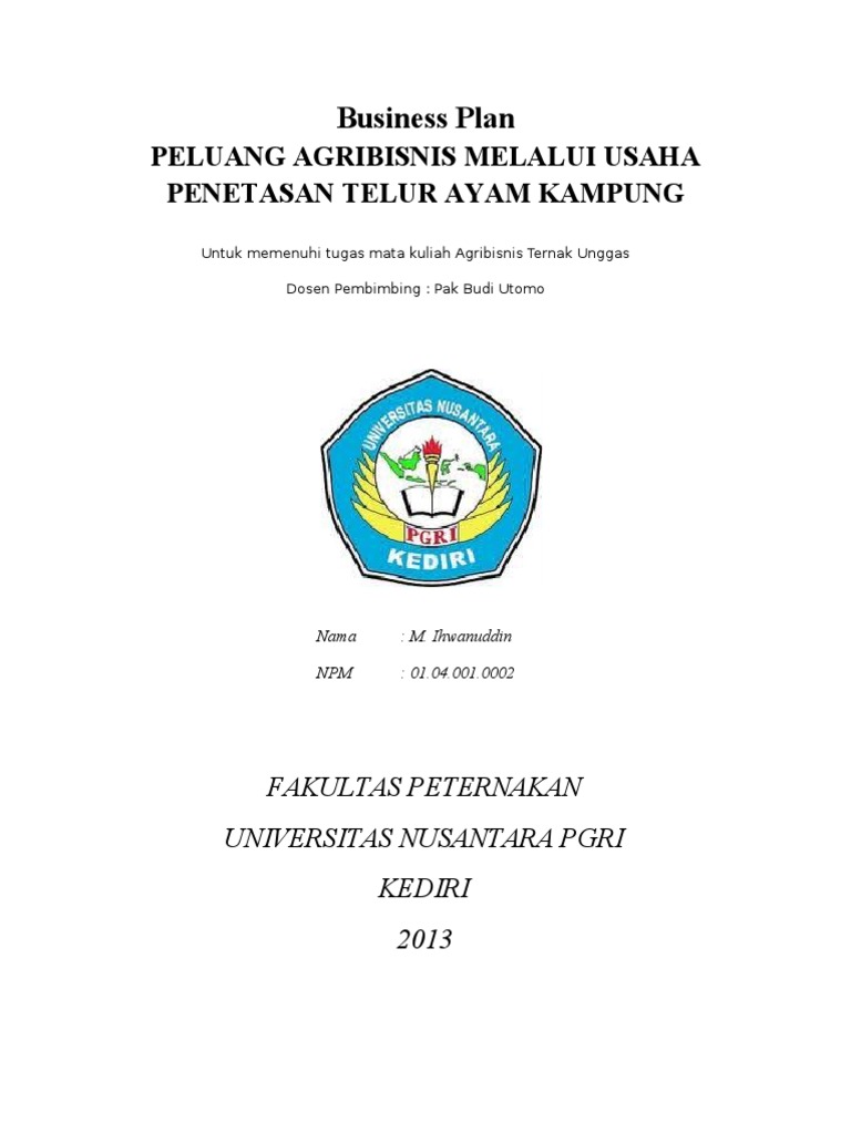 Business plan ayam picture
