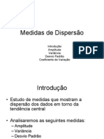 Medidas de dispersão