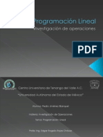 Programación Lineal