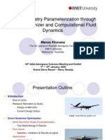 Airfoil optimization using CFD