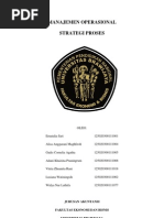 Download STRATEGI PROSES - MANAJEMEN OPERASIONAL PAPER 1docx by ernatalias SN137966083 doc pdf