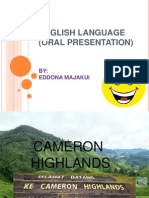 English Language (Oral Presentation) : BY: Eddona Majakui