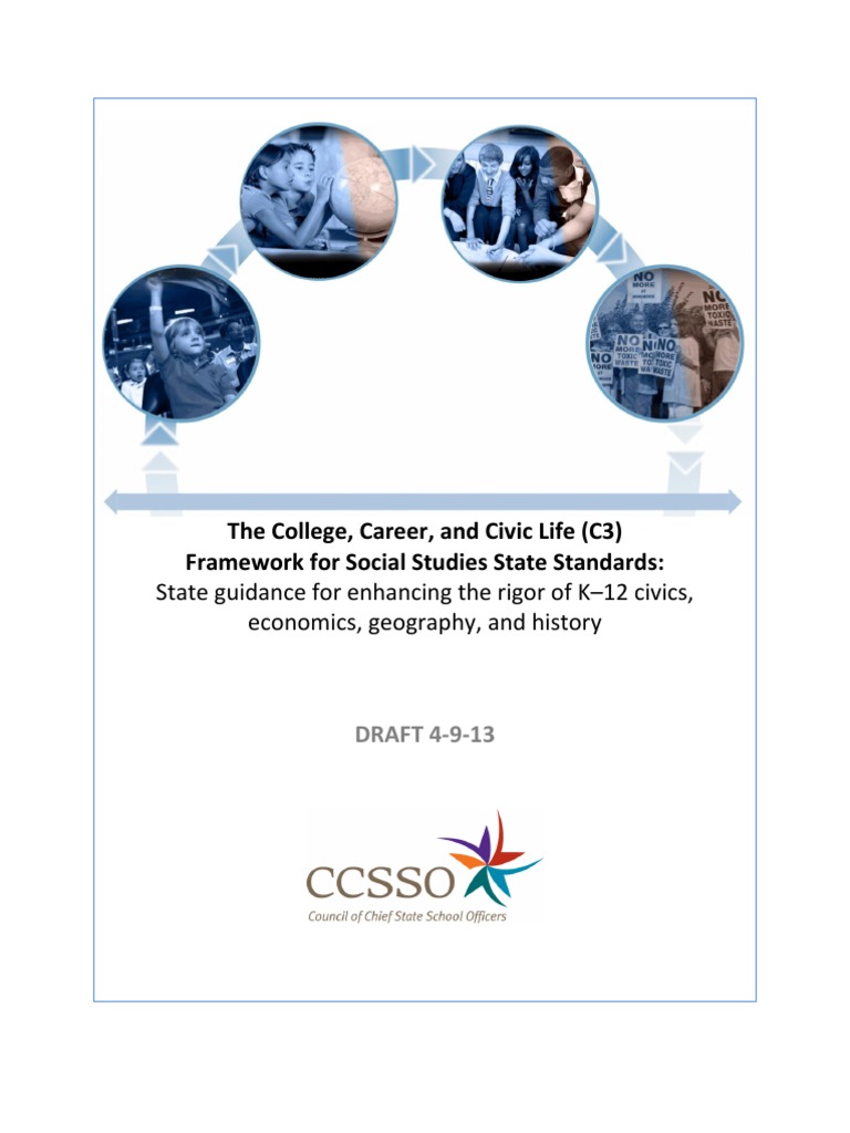 The College, Career, and Civic Life (C3) Framework For Social Studies State Standards PDF
