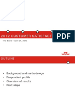 TTC Customer Satisfaction Survey