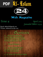 Download Al- Islam 24 Web Magazine Issue 4 by Al- Islam 24 SN137977985 doc pdf