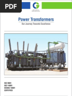 Luckyindia CGL Power Transformer Catalogue