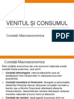 8 Venitul Si Consumul. Corelatii Macroeconomice