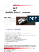 X1 HID Flashlight Longer Specification