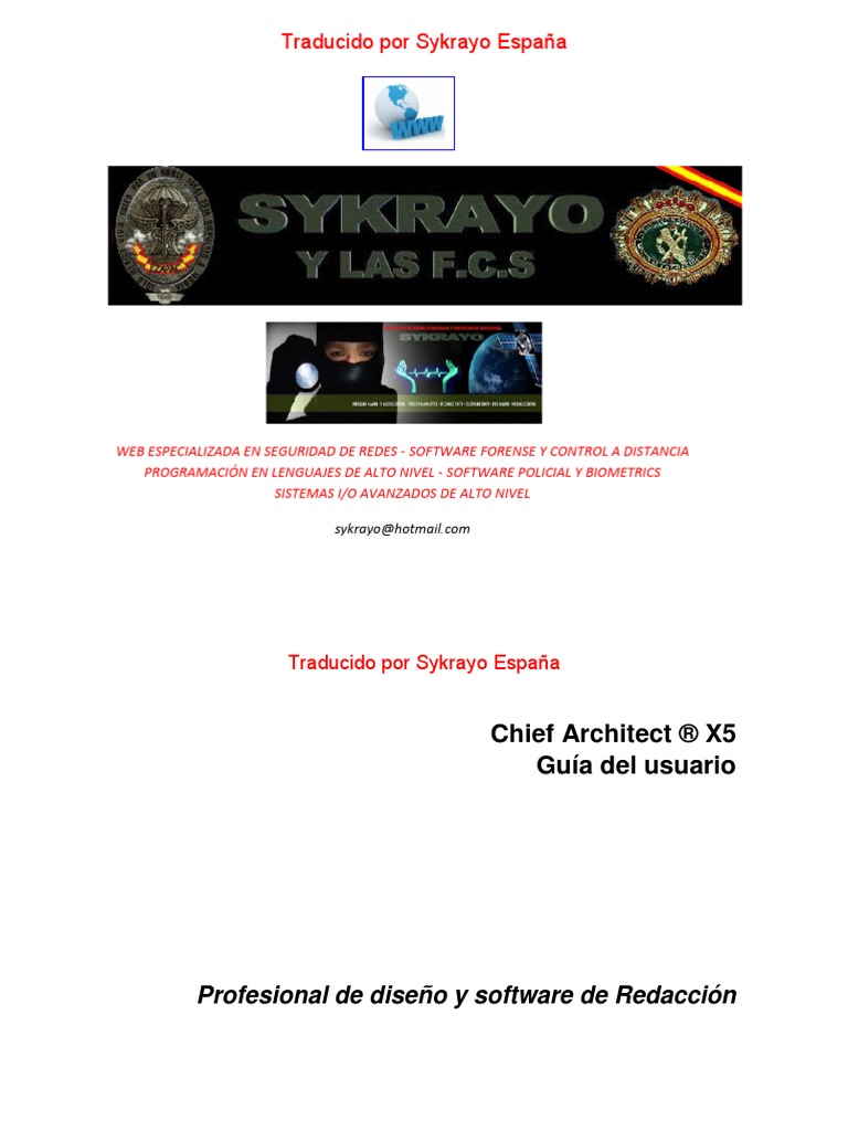 Chief Architect x5 Users Guide Es PDF Windows Vista Red mundial