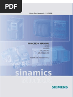 Function Manual G120, G120D, ET 200S FC, ET 200pro FC
