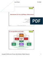 Buscando El Valor Del Project Management