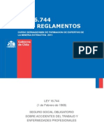 LEY N - 16.744 y Decreto Supremo N - 54