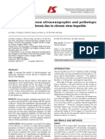 Correlation Between Ultrasonographic and Pathologic