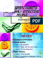 The Seven Habits of Highly Effective People: Stephen Covey