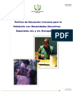 Politica Educacion Inclusiva PDF