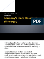 Germany's Black Holocaust