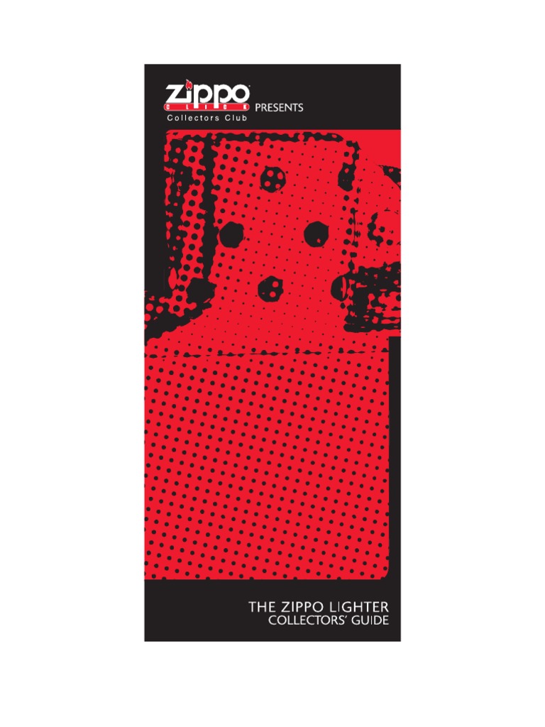 その他 Goods Press - ZIPPO COLLECTION GUIDE Zippo CollectorsGuide | PDF | Seal (Emblem) | Flint
