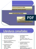 Contabilidad de Costo-Capacitacion Enlinea