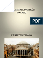 Análisis Del Panteón Romano
