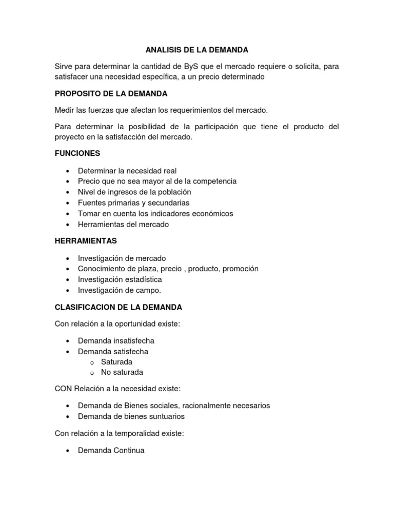 Análisis de Oferta y Demanda en Economía | PDF | Oferta (economía ...