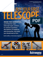 Astronomy Buying First Scope