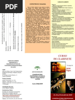 Curso Clarinete javier trigos
